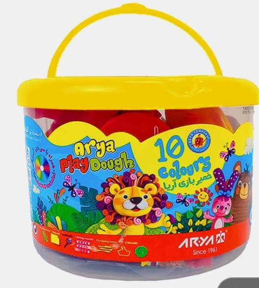 خمیر بازی ده رنگ آریا